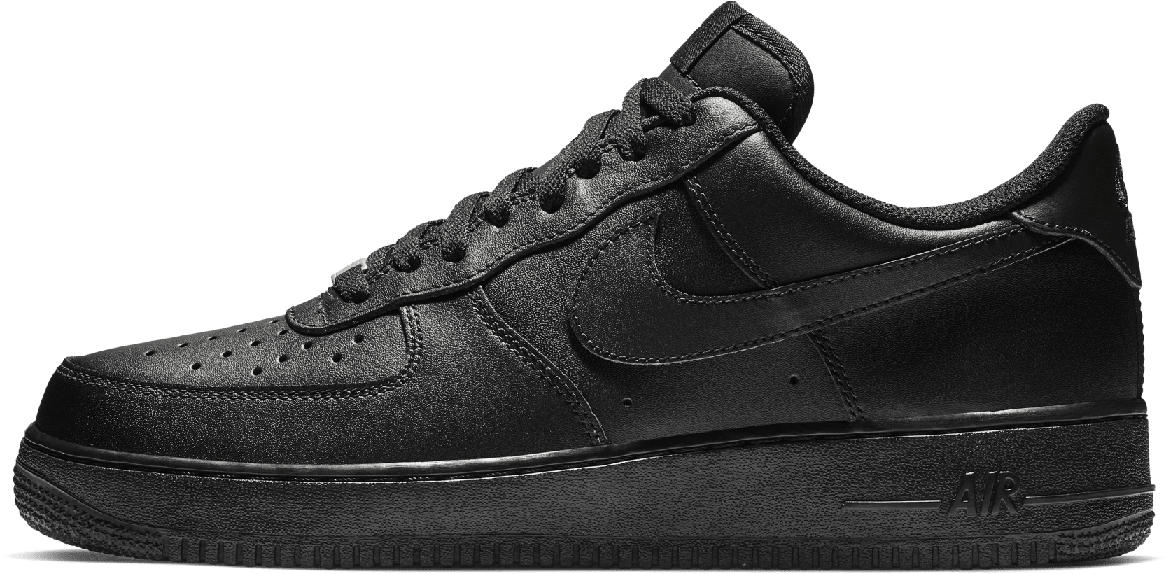 Nike air force 1 all deals black