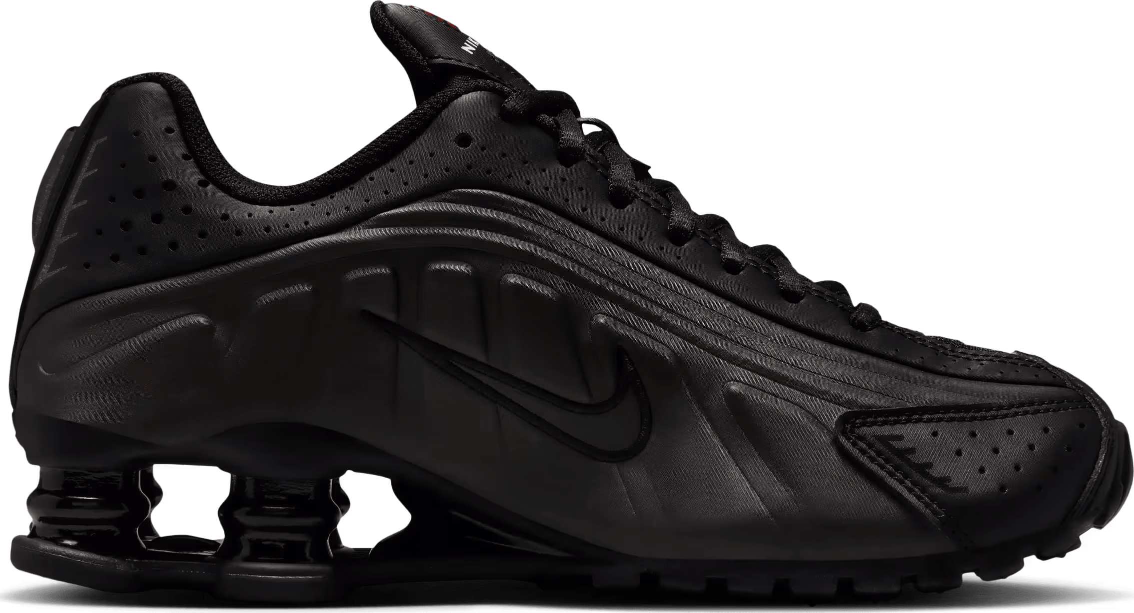 Nike Shox R4 GS "Black Bright Crimson"