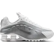 Nike Shox R4 GS "White Bright Crimson"