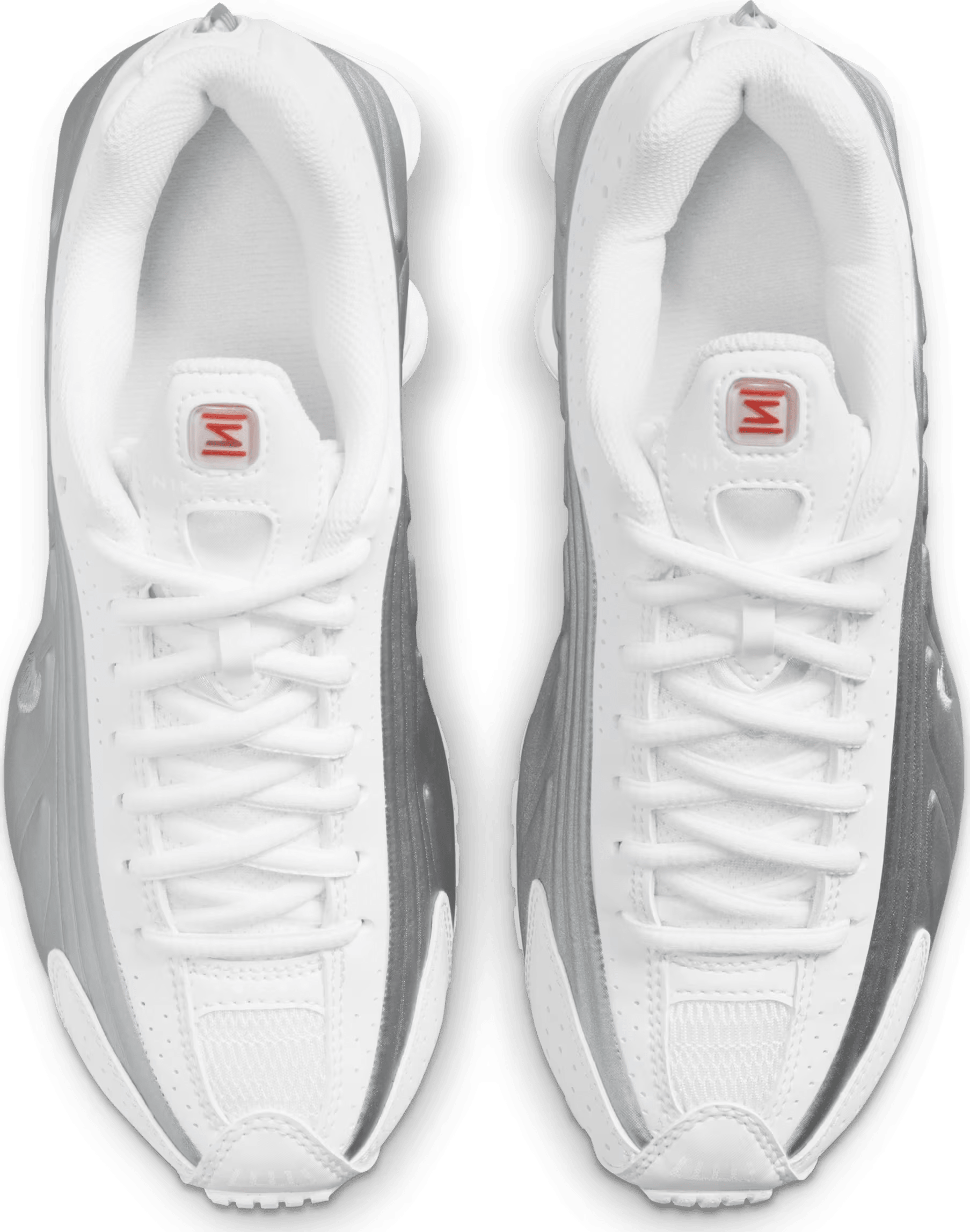 Nike Shox R4 GS "White Bright Crimson"