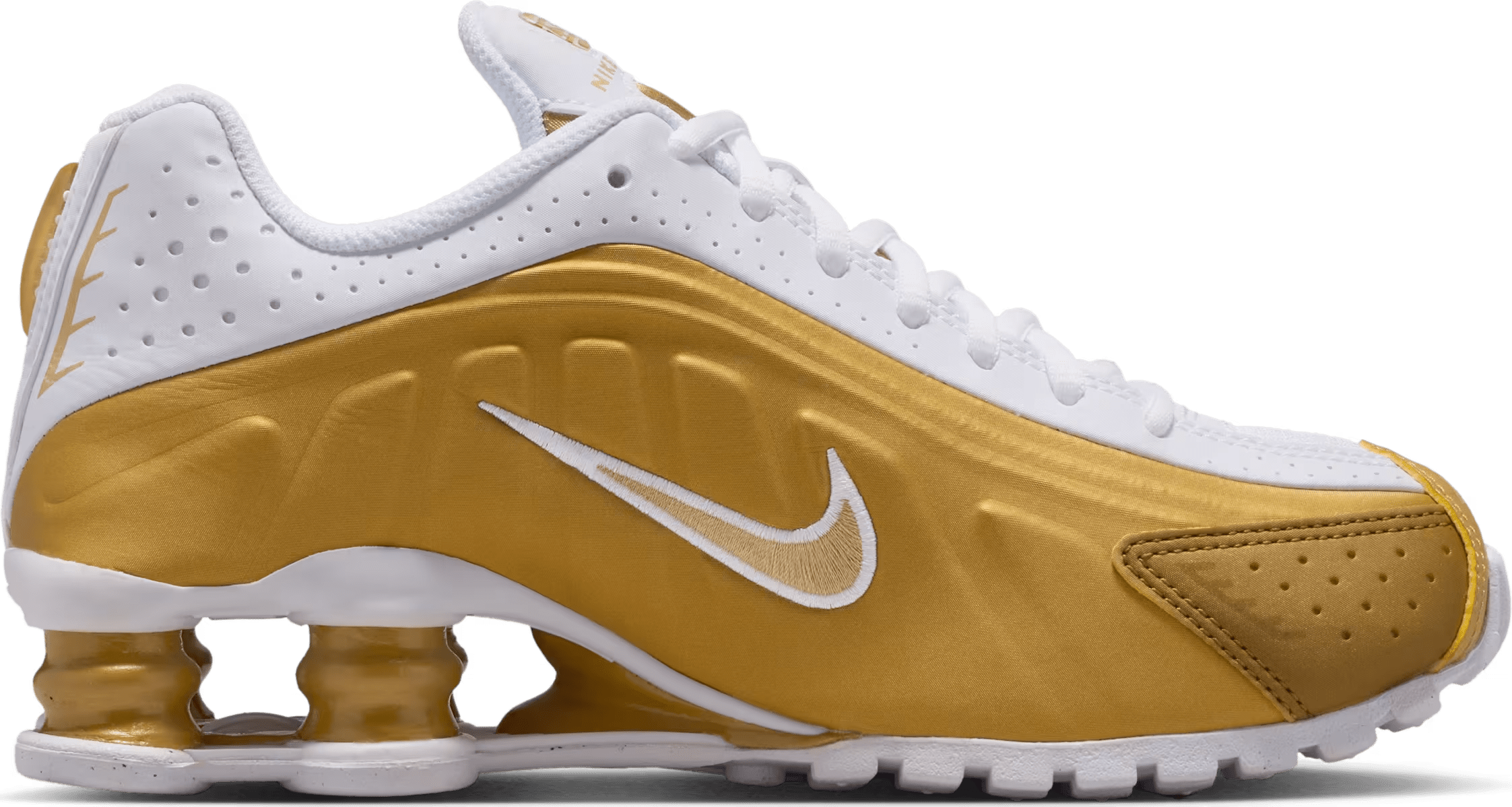 Nike Shox R4 GS "Metallic Gold"
