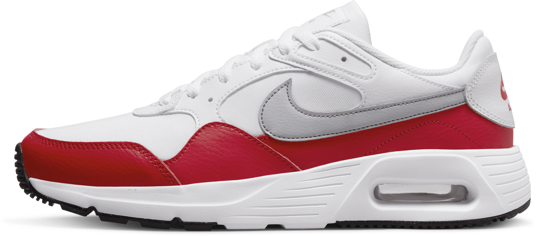 Nike Air Max SC White University Red Wolf Grey