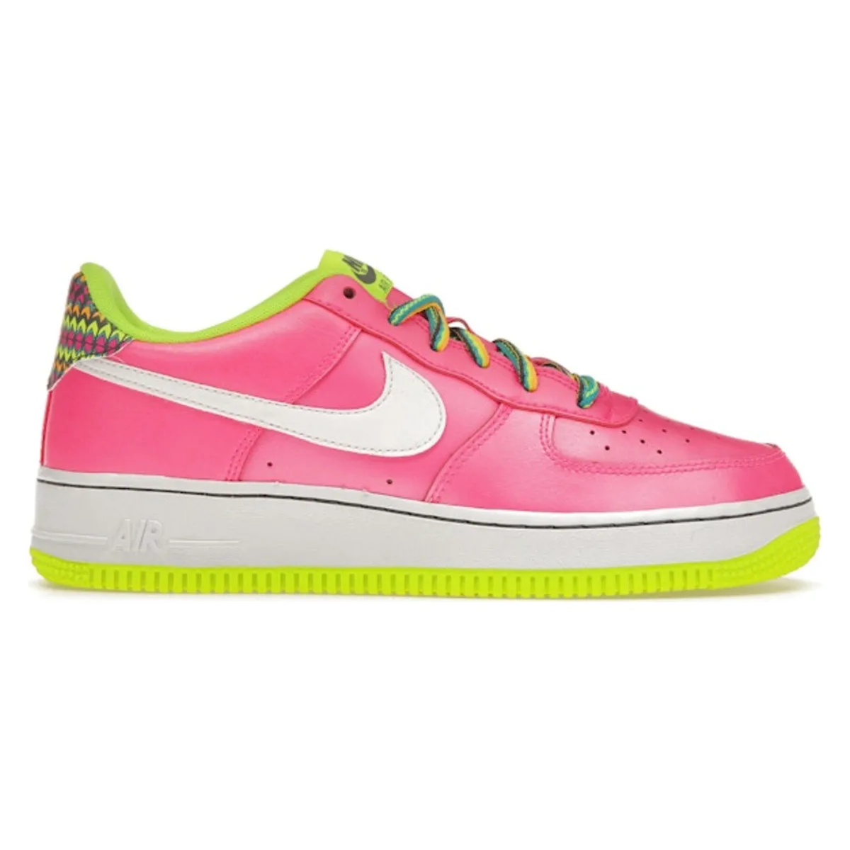 Nike Air Force 1 Low Pink Volt Aqua (GS)