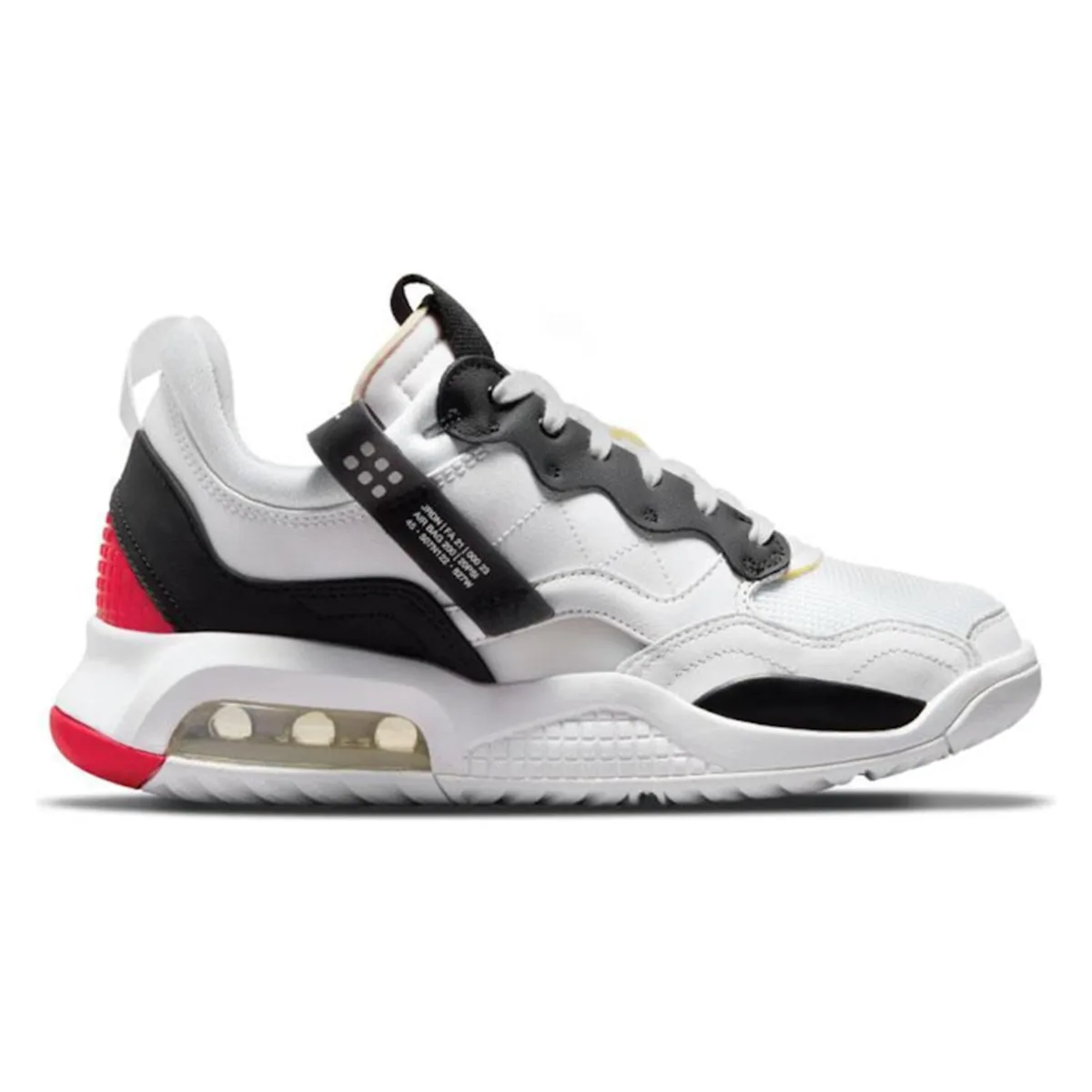 Jordan MA2 White University Red Light Smoke Grey Black (W)