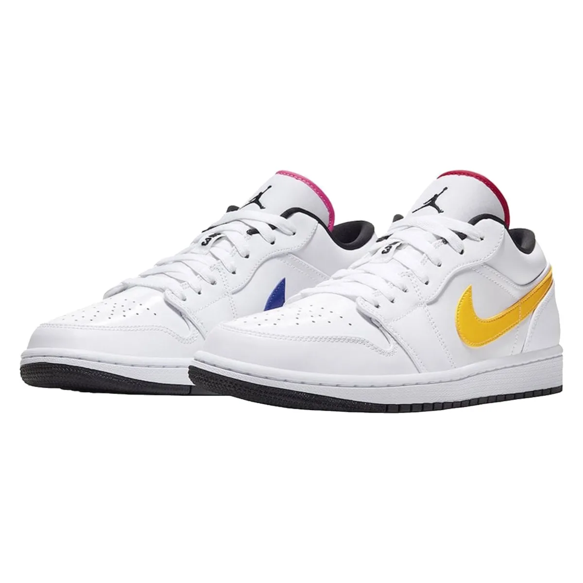 Air Jordan 1 Low White Multi-Color