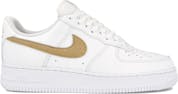 Nike Air Force 1 Low Pony Hair Snakeskin Club Gold