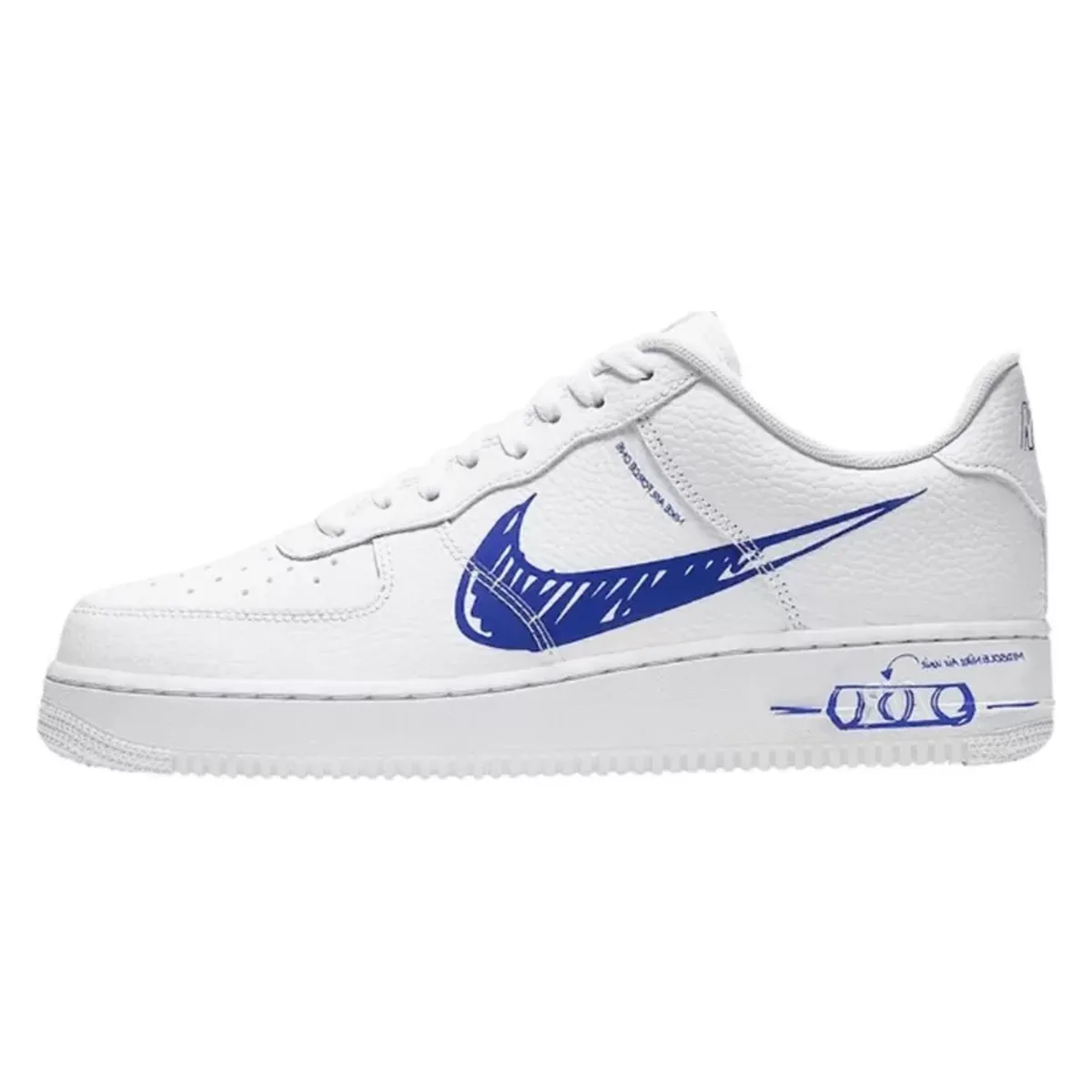 Nike Air Force 1 Low Sketch White Royal