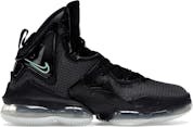 Nike LeBron 19 Black Anthracite Green Glow