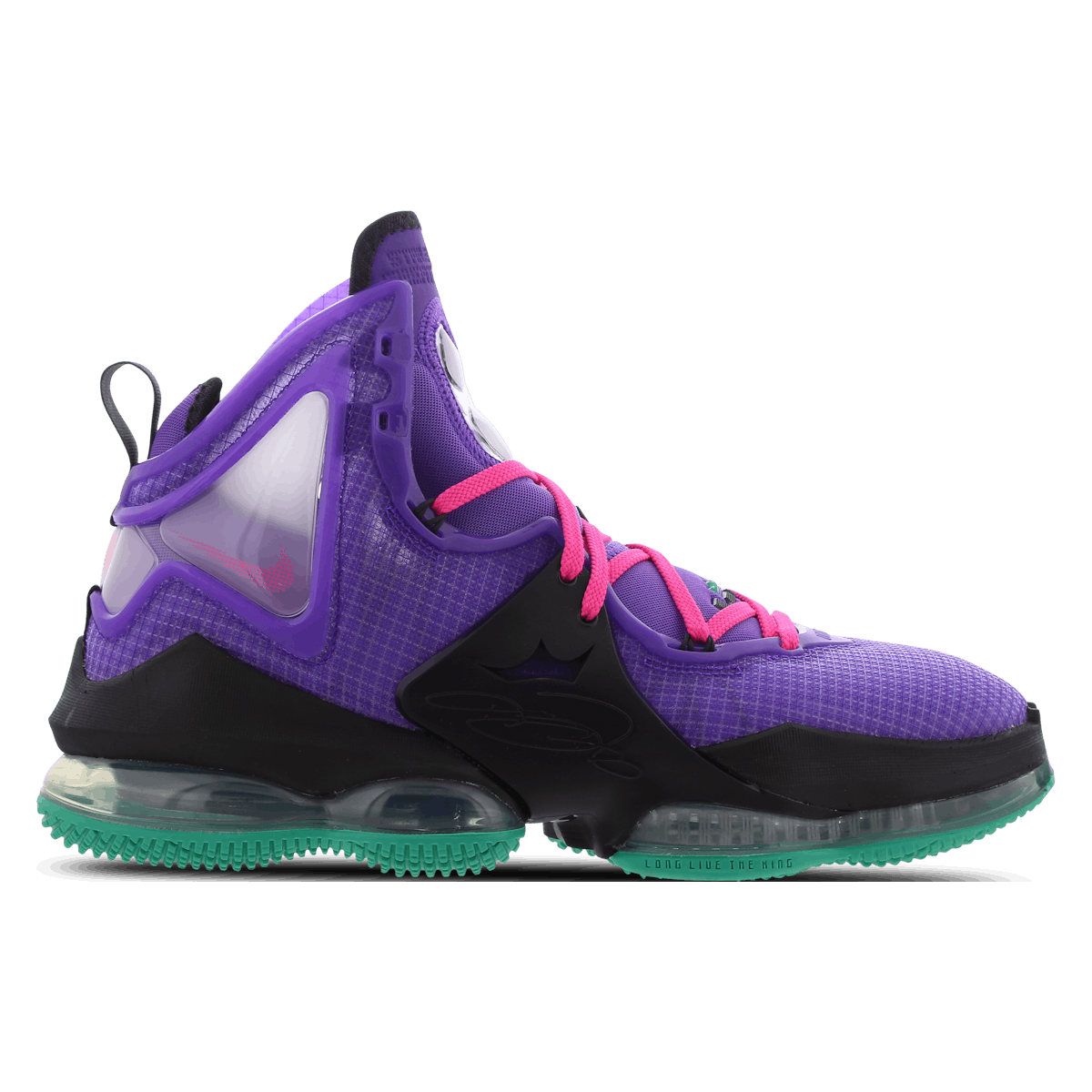 Nike LeBron 19 Purple Teal