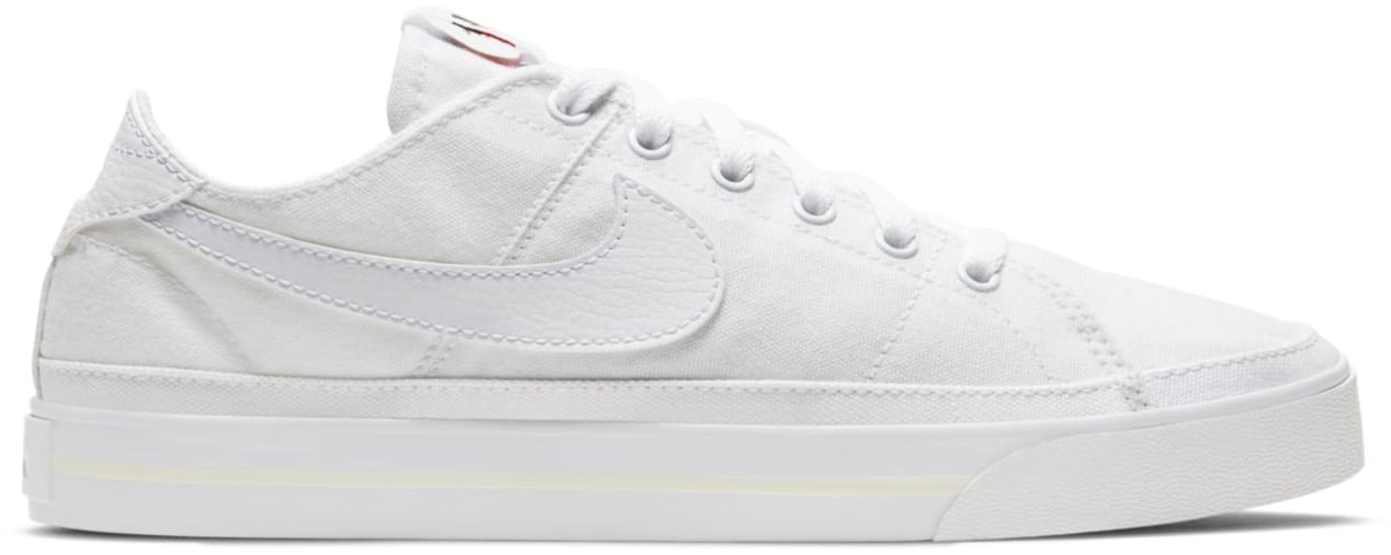 Nike Court Legacy Canvas Triple White (W)