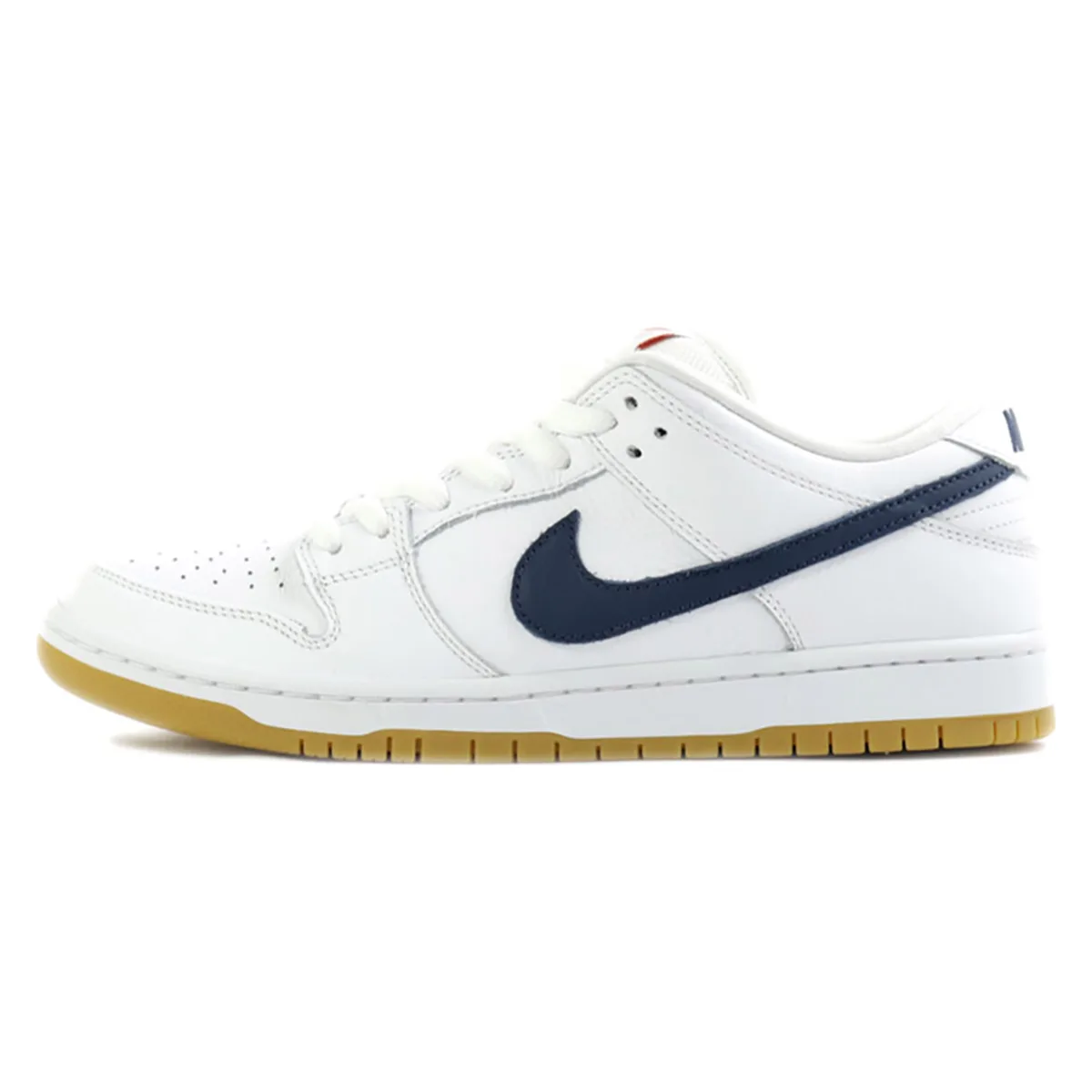 Nike SB Dunk Low Orange Label White Navy