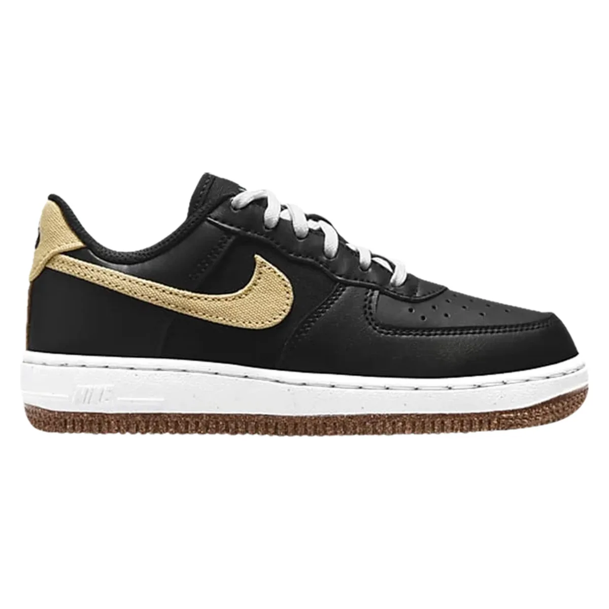 Nike Air Force 1 Low LV8 Black Solar Flare (PS)