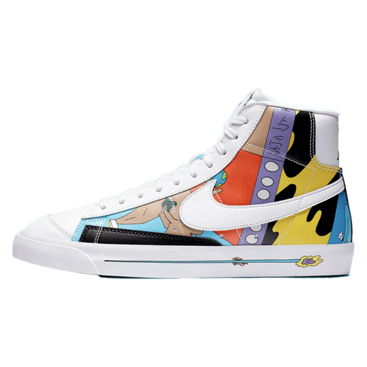 Ruohan Wang x Nike Blazer Mid ’77 Flyleather
