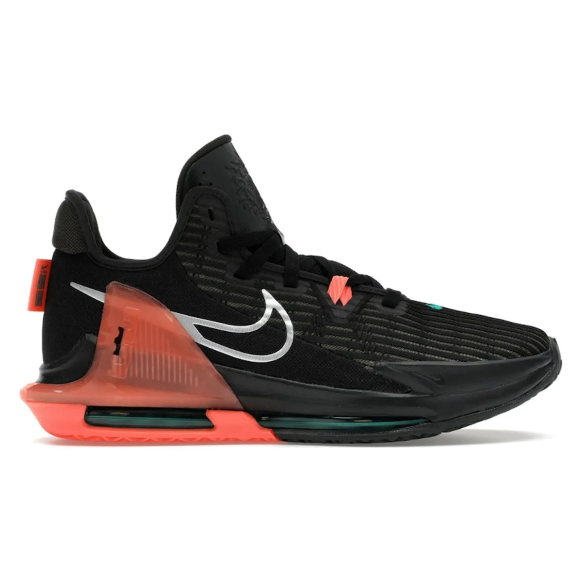 Nike LeBron Witness 6 Black Crimson Pulse