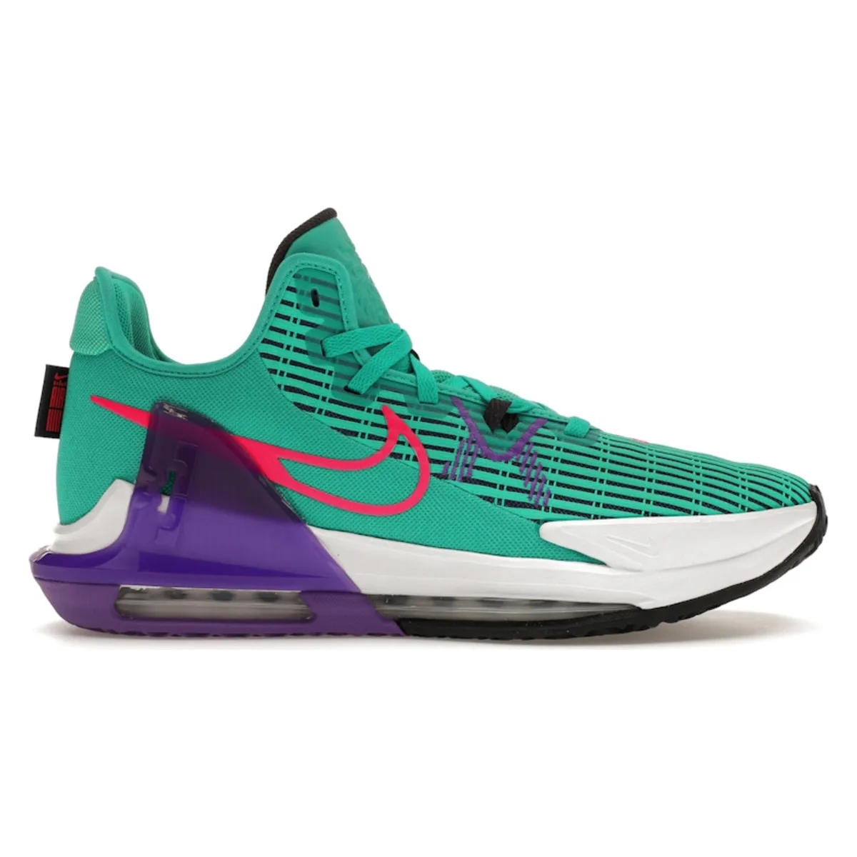 Nike LeBron Witness 6 Clear Emerald Wild Berry
