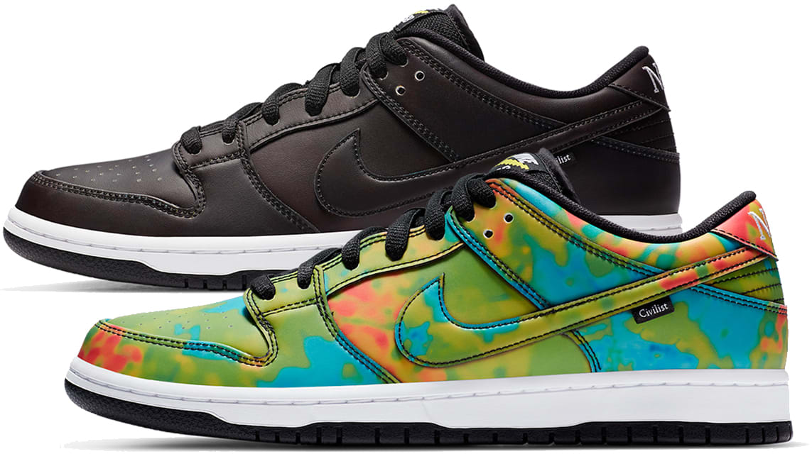 Nike SB x Civilist Dunk Low Heat Map