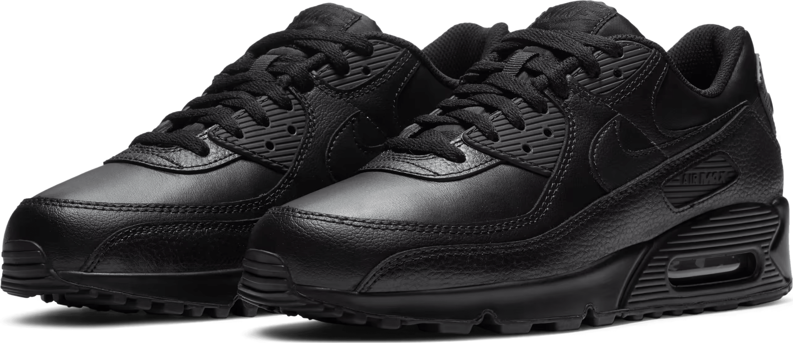 Nike Air Max 90 Leather "Triple Black"