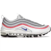 Nike Air Max 97 Metallic Silver Flash Crimson Racer Blue (Women's)