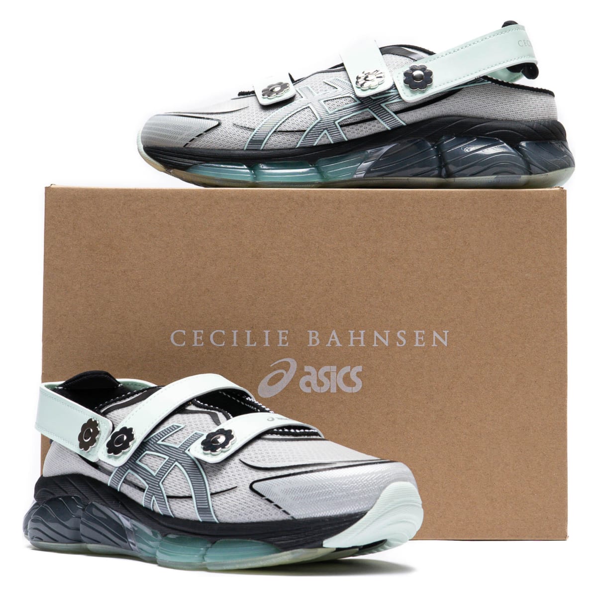 Cecilie Bahnsen x Asics Gel-Quantum 360 VIII "Silver Clearly Aqua"