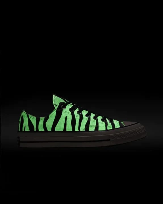 Converse Chuck 70 "Glow-In-The-Dark Zebra Print"