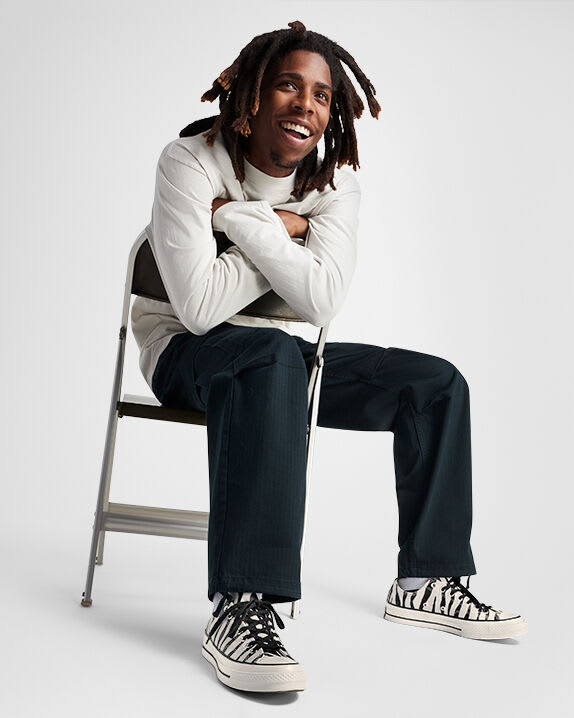 Converse Chuck 70 "Glow-In-The-Dark Zebra Print"