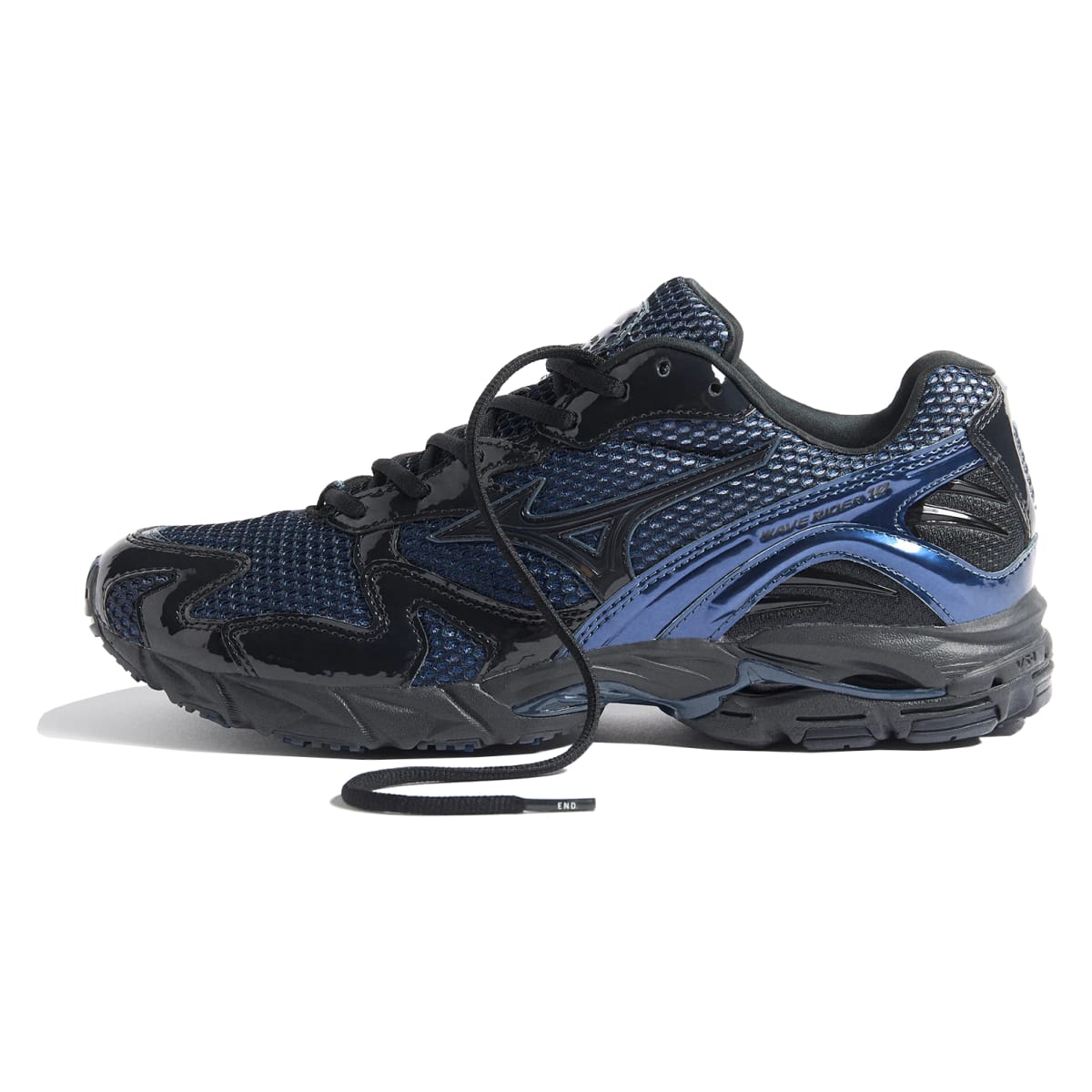 END. x Mizuno Wave Rider 10 "Black Beauty"