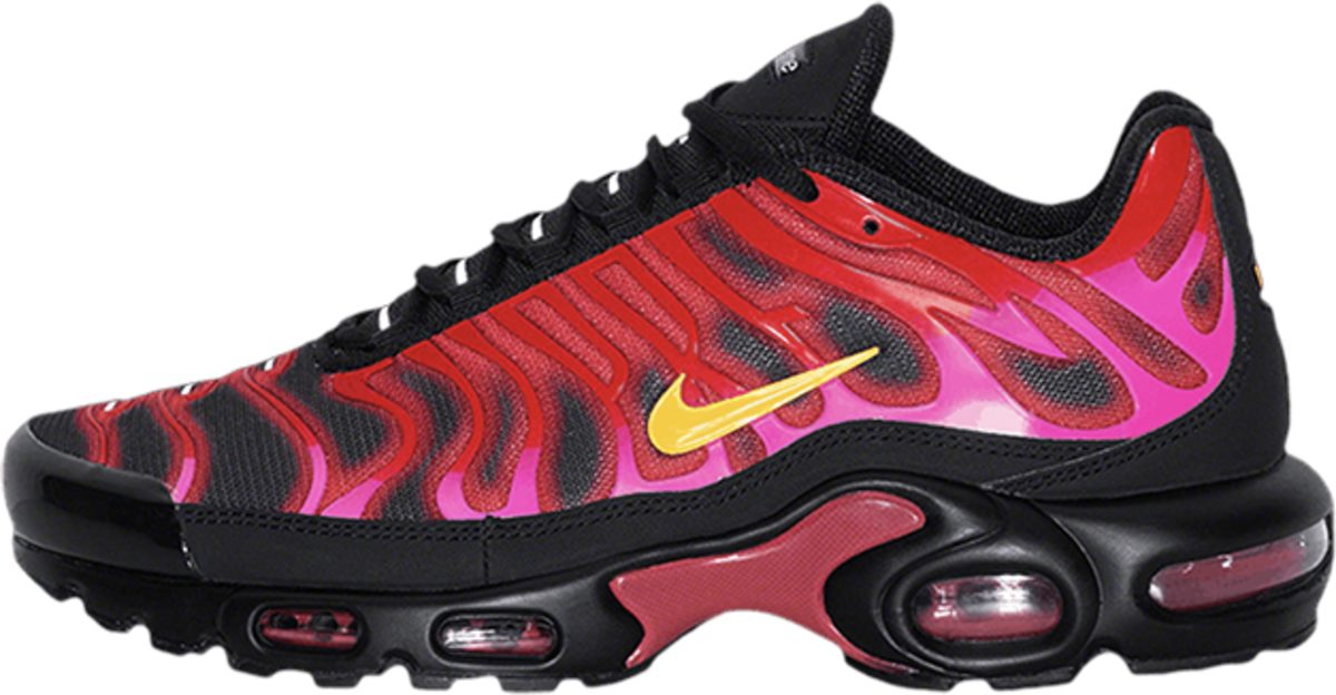 Supreme x nike air max plus tn fire pink Clearance