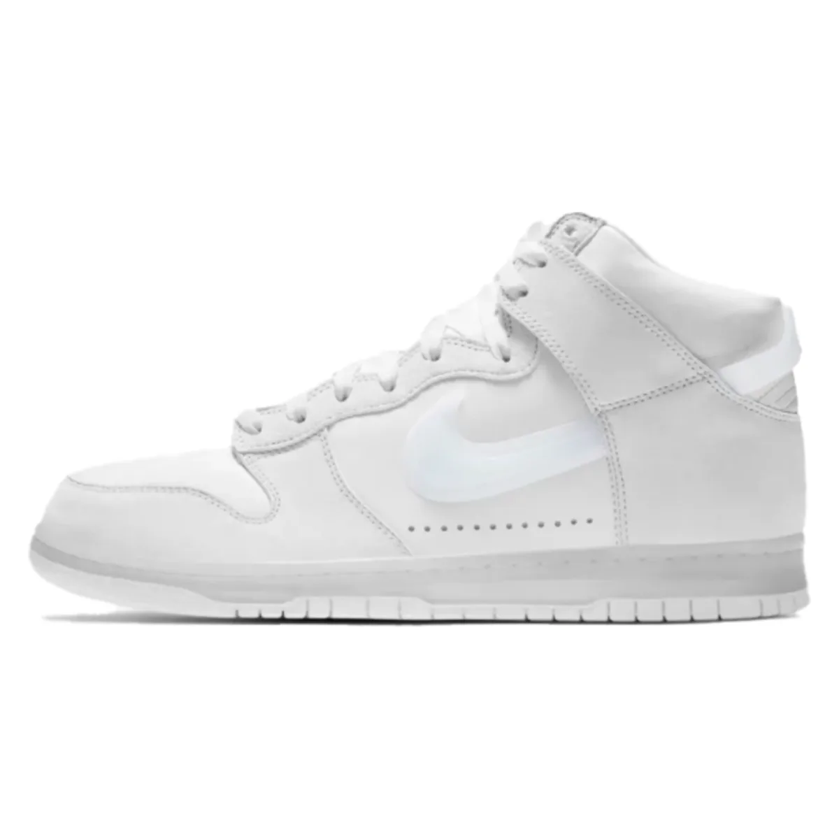 Nike Dunk High x Slam Jam "Clear White"