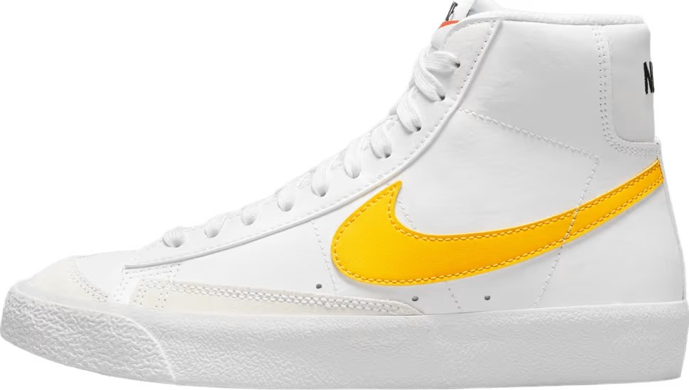 Nike Blazer Mid GS White Pecan Vivid Sulphur Brand New