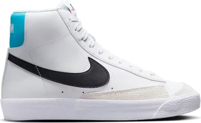 Nike Blazer Mid 77 White Black Photo Blue (GS)