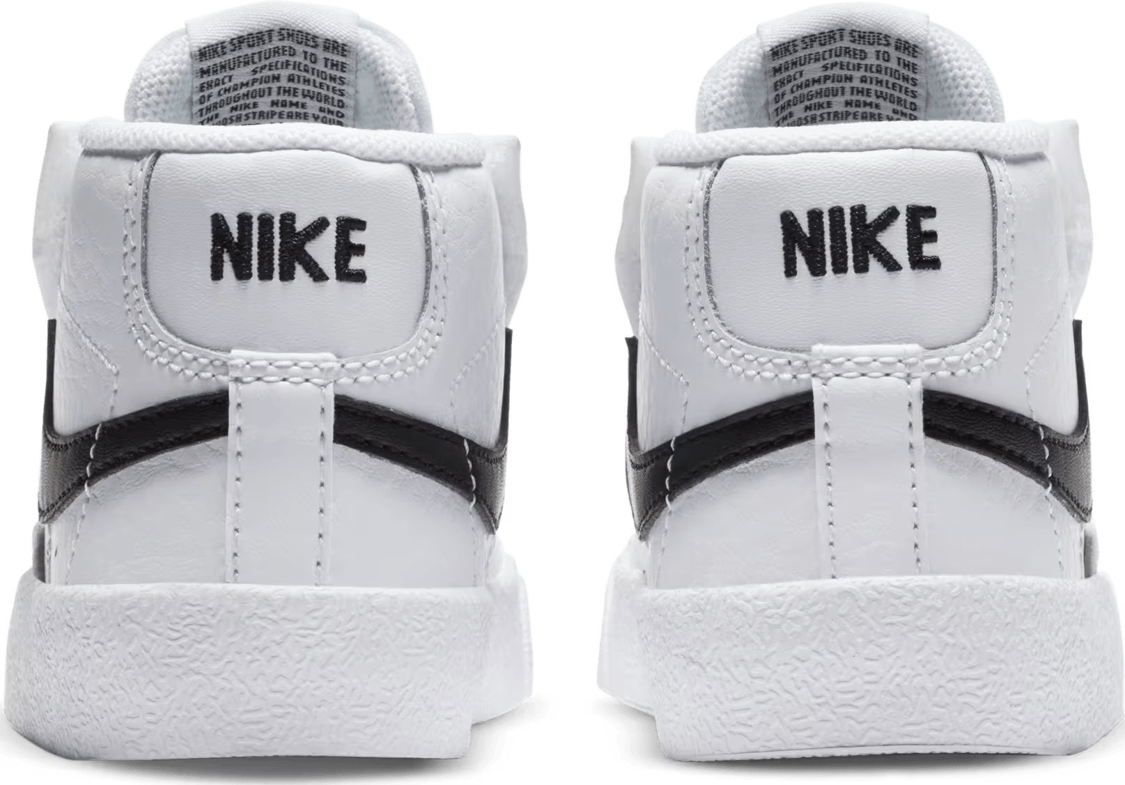 Nike Blazer Mid 77 White Black (TD)