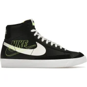 Nike Blazer Mid 77 Black Reverse Logo