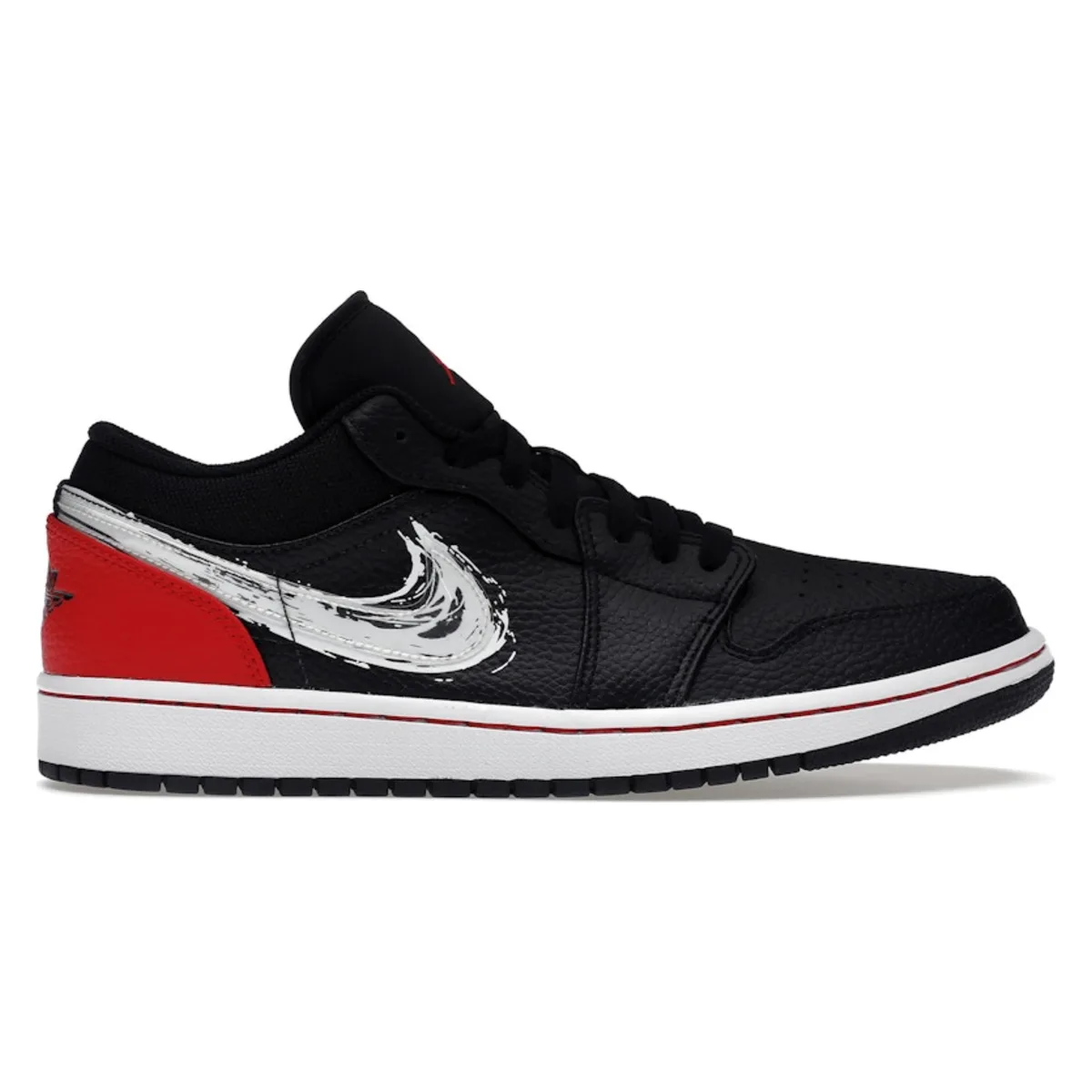 Air Jordan 1 Low SE Brushstroke Black