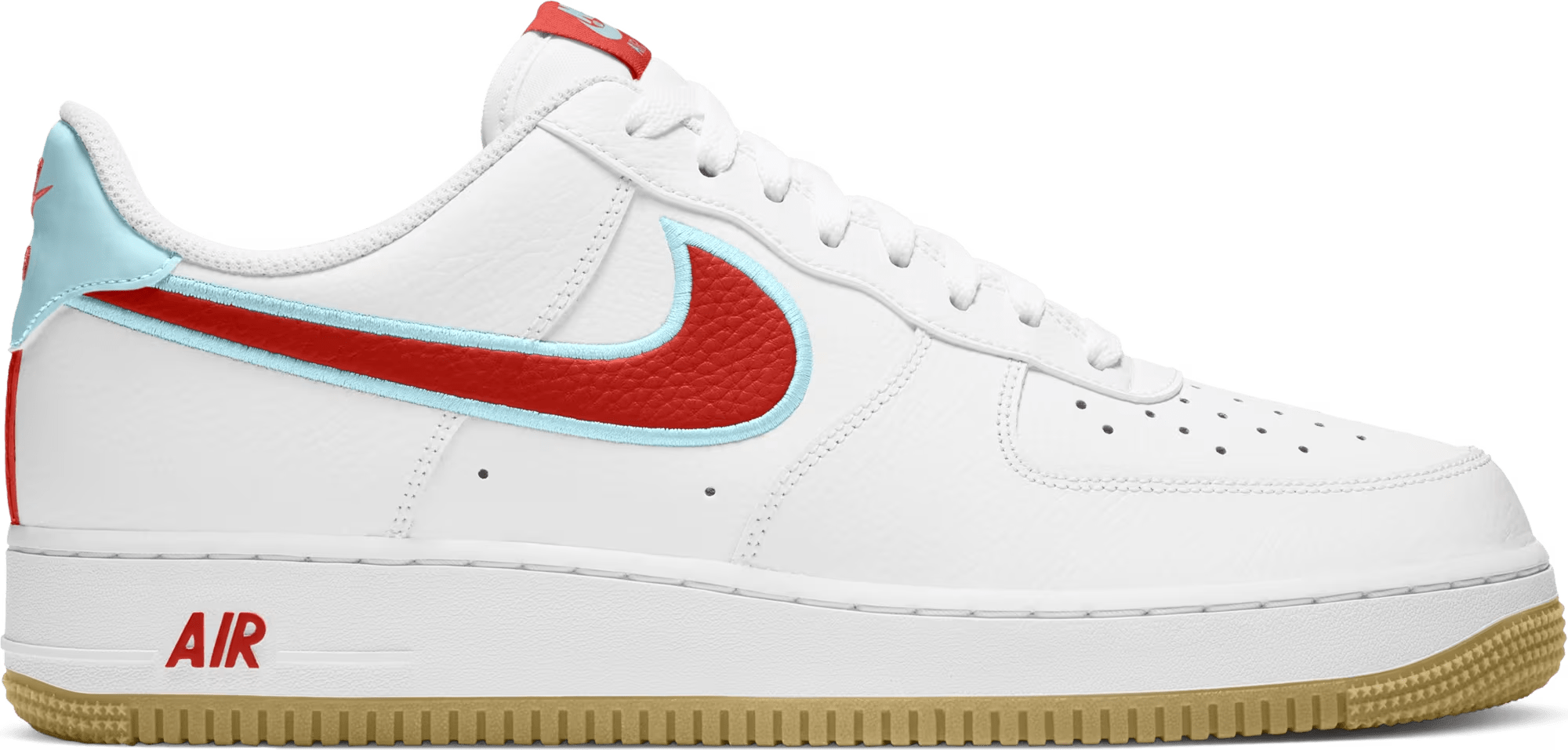 Nike Air Force 1 Low White Chile Red Glacier Ice