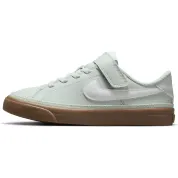 Nike Court Legacy Light Silver Gum Dark Brown White (PS)