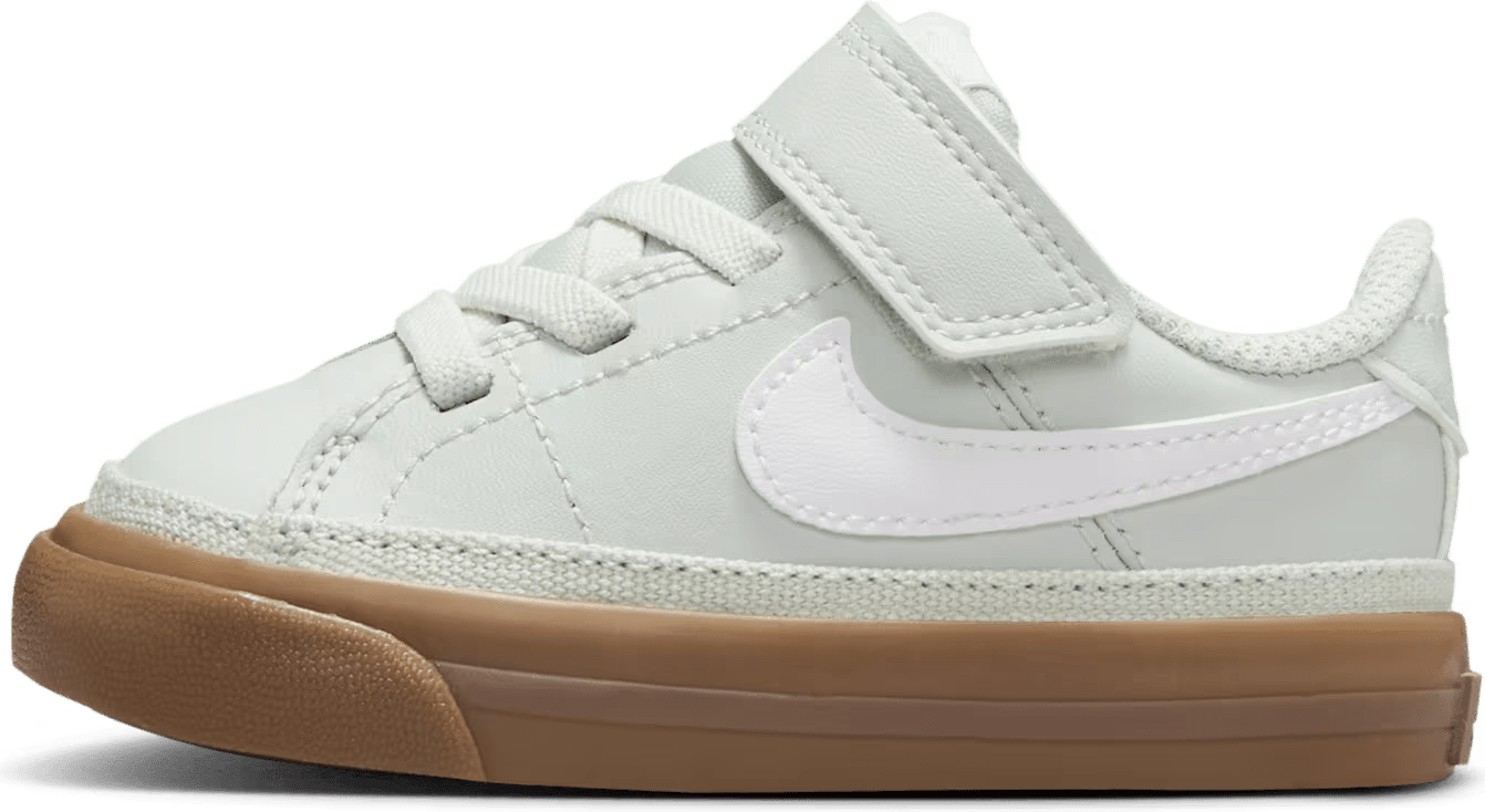 Nike Court Legacy Light Silver Gum Dark Brown White (TD)