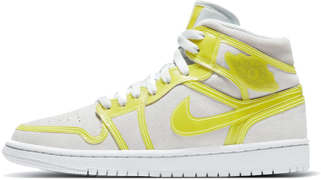 Air Jordan 1 WMNS Mid LX Opti Yellow