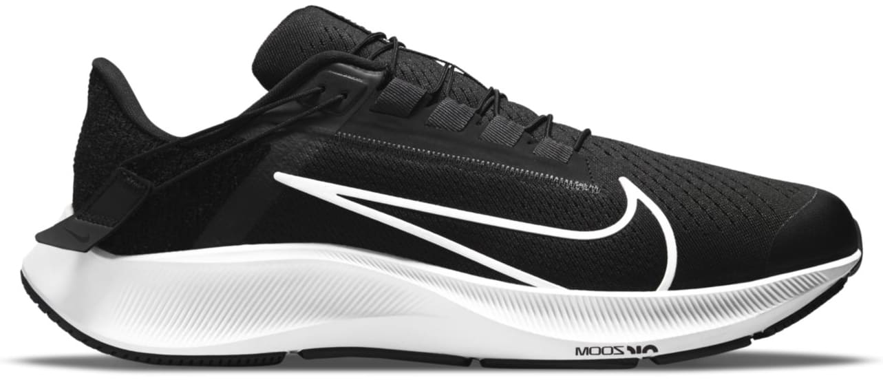 Nike Air Zoom Pegasus 38 Flyease Black Anthracite (Extra Wide)