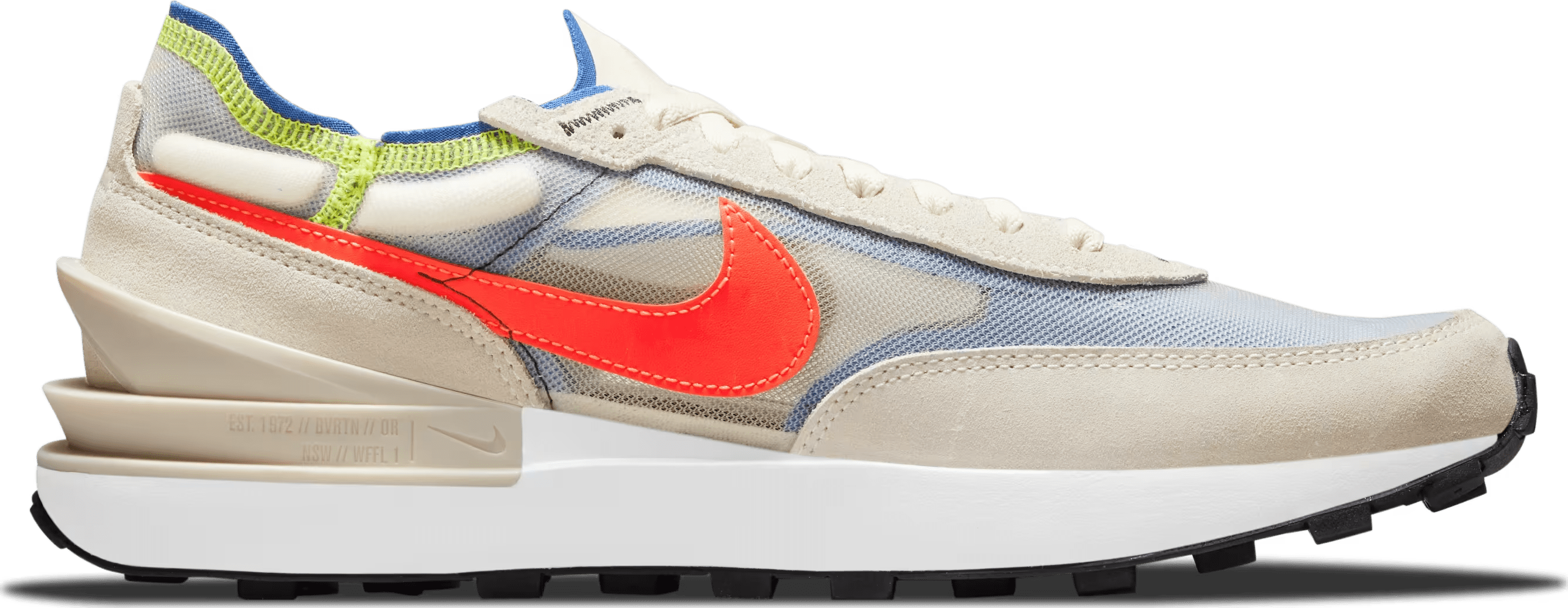 Nike Waffle One Coconut Milk Crimson Royal