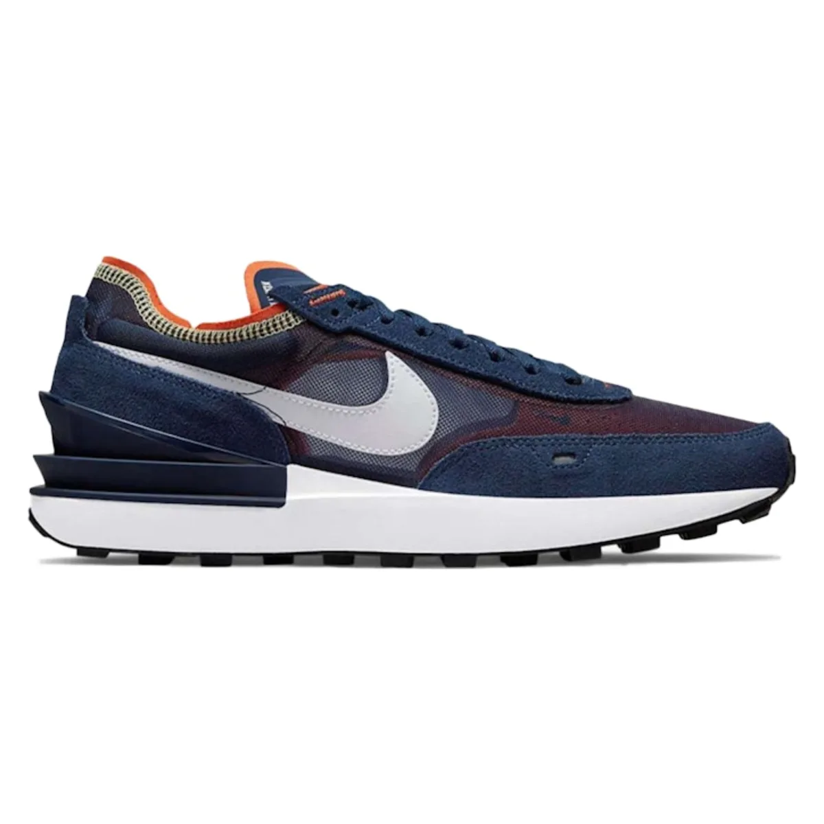 Nike Waffle One Midnight Navy Orange Melon Tint