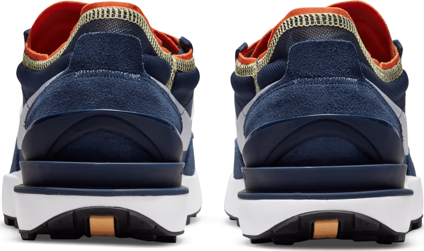 Nike Waffle One Midnight Navy Orange Melon Tint