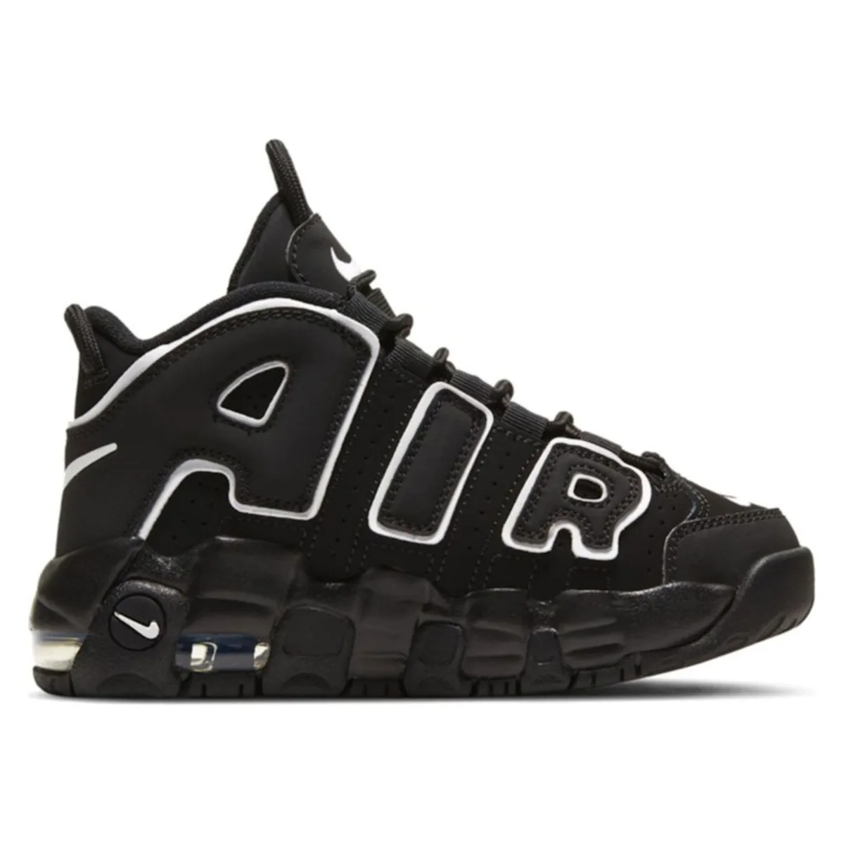 Nike Air More Uptempo Black White (PS)