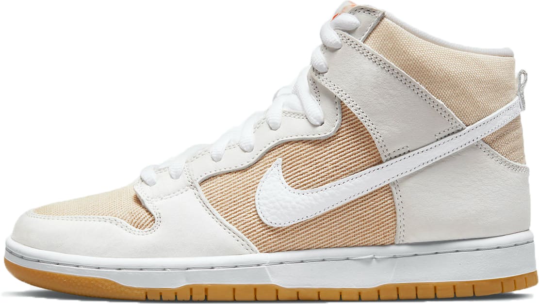 Nike SB Dunk High Unbleached Pack Orange Label Natural