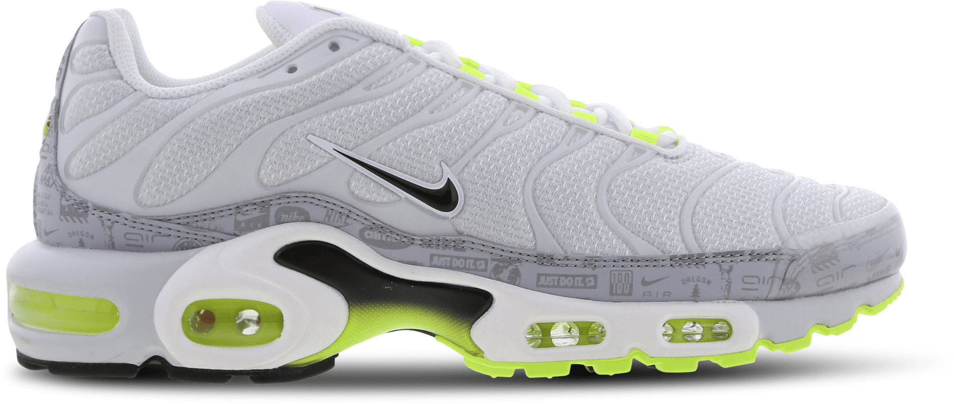 Nike Air Max Plus Platinum Grey Reflective Logos