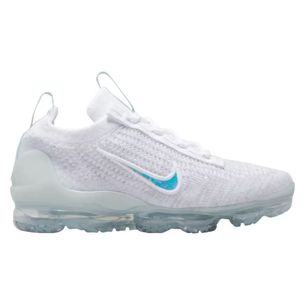 Nike Air VaporMax 2021 FK Mismatched Swoosh White Aura (GS)
