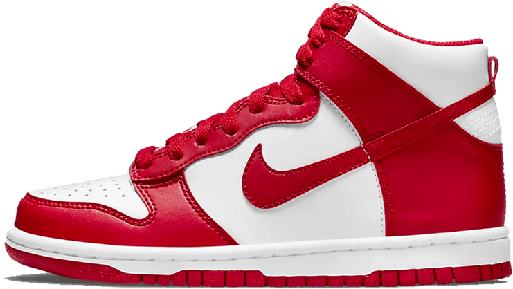 Nike Dunk High GS "Championship Red"