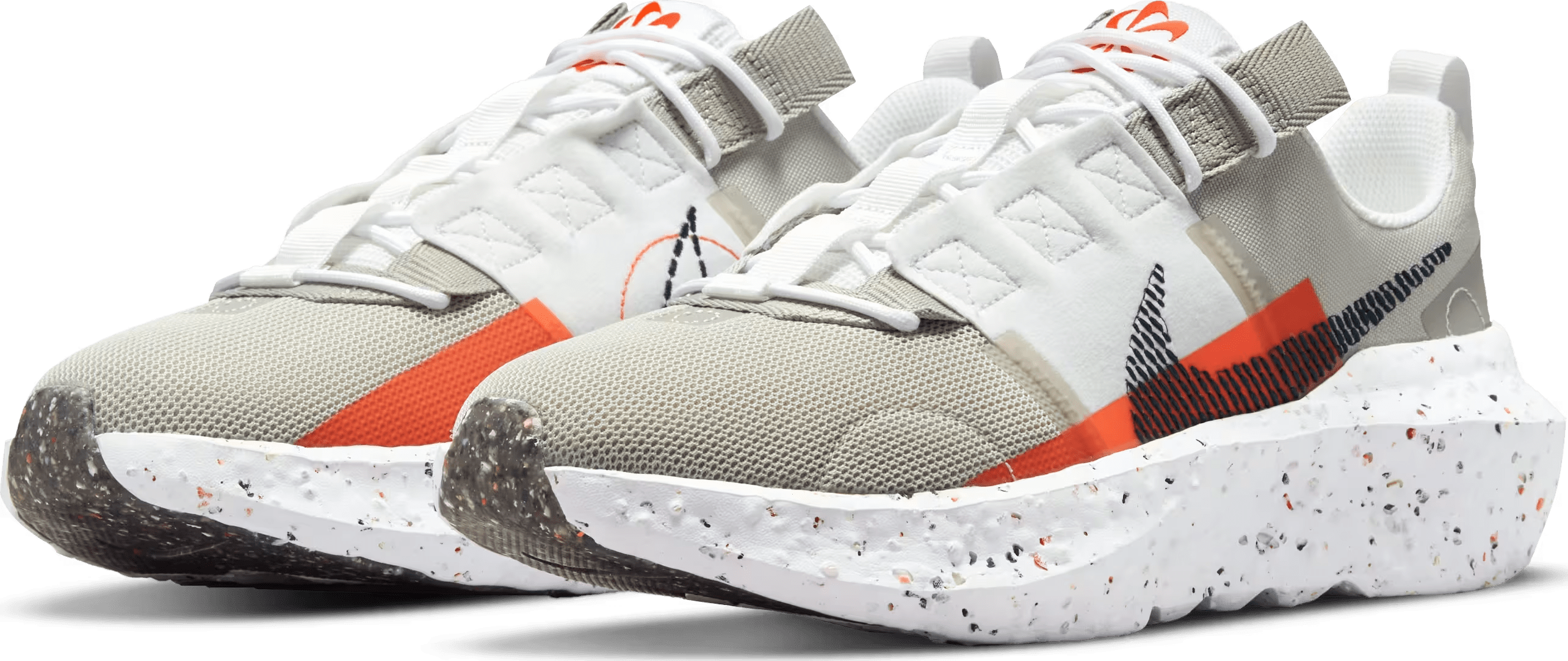 Nike Crater Impact Light Bone Crimson (W)