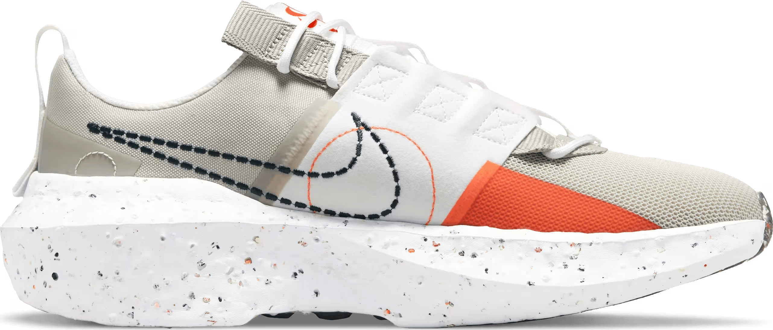 Nike Crater Impact Light Bone Crimson (W)