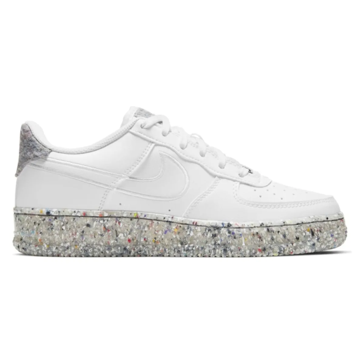 Nike Air Force 1 Low Recycled Wool Pack White (GS)