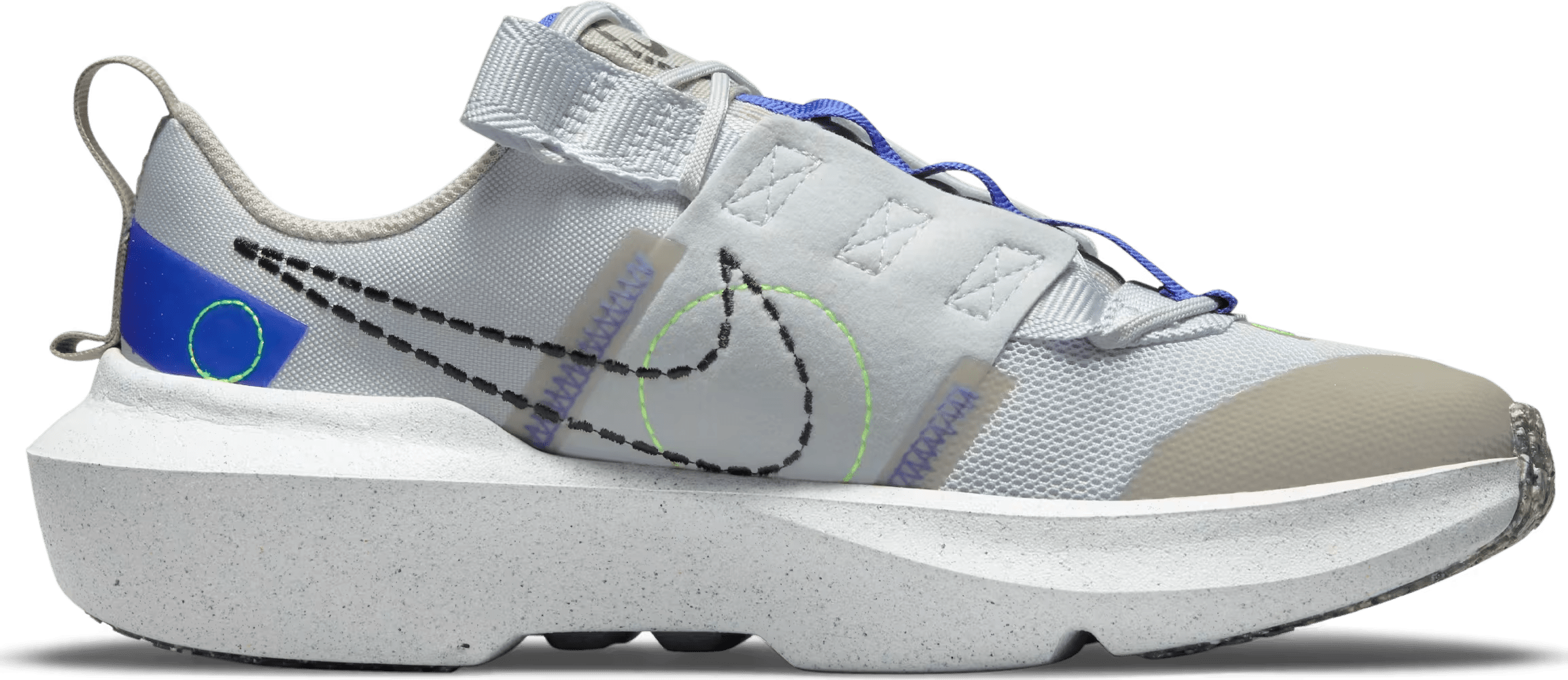 Nike Crater Impact Pure Platinum Electric Green (GS)
